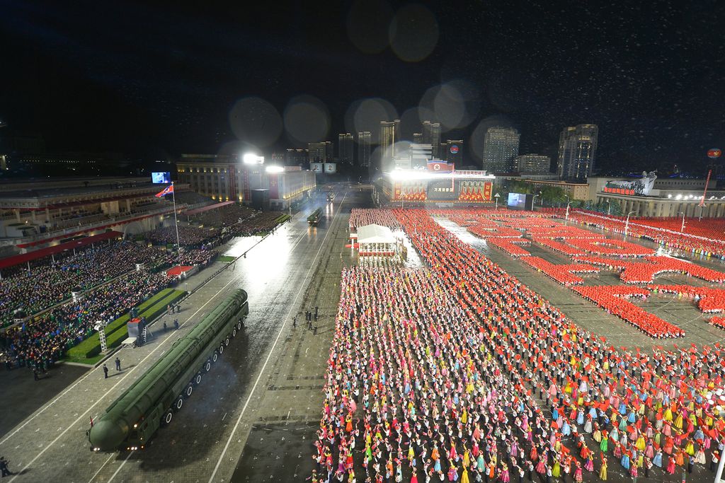 Miltary Parade Marks 80th Founding Anniversary of WPK - Image 68