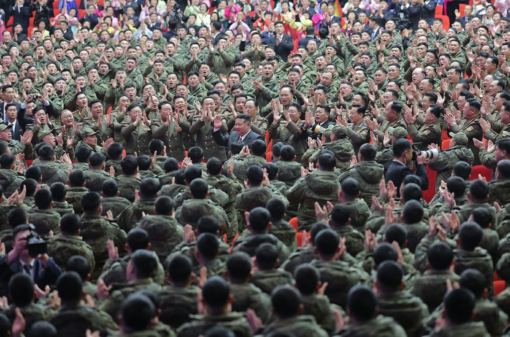 Ceremony of Welcoming Return of KPA Unit of Engineers Held with Splendor - Image 29