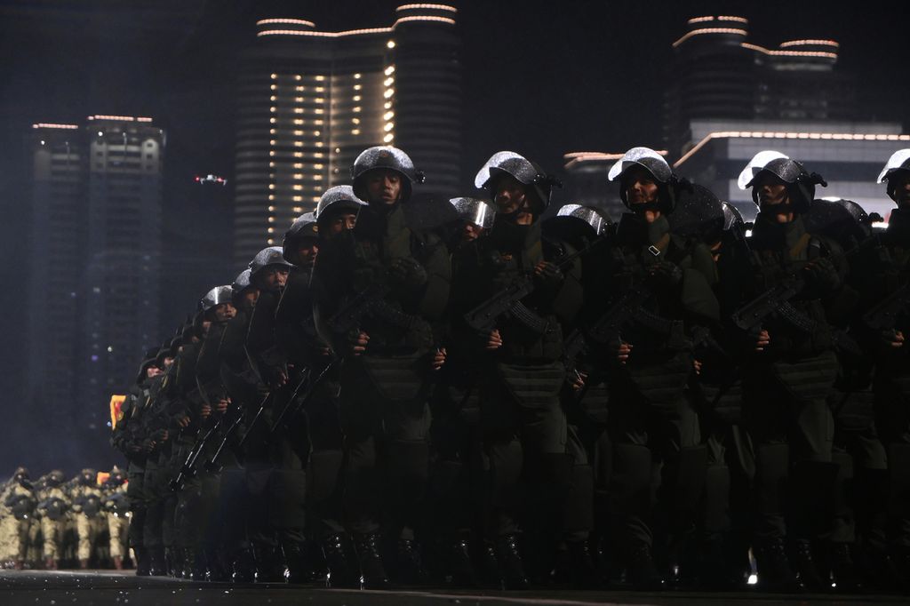 Miltary Parade Marks 80th Founding Anniversary of WPK - Image 36