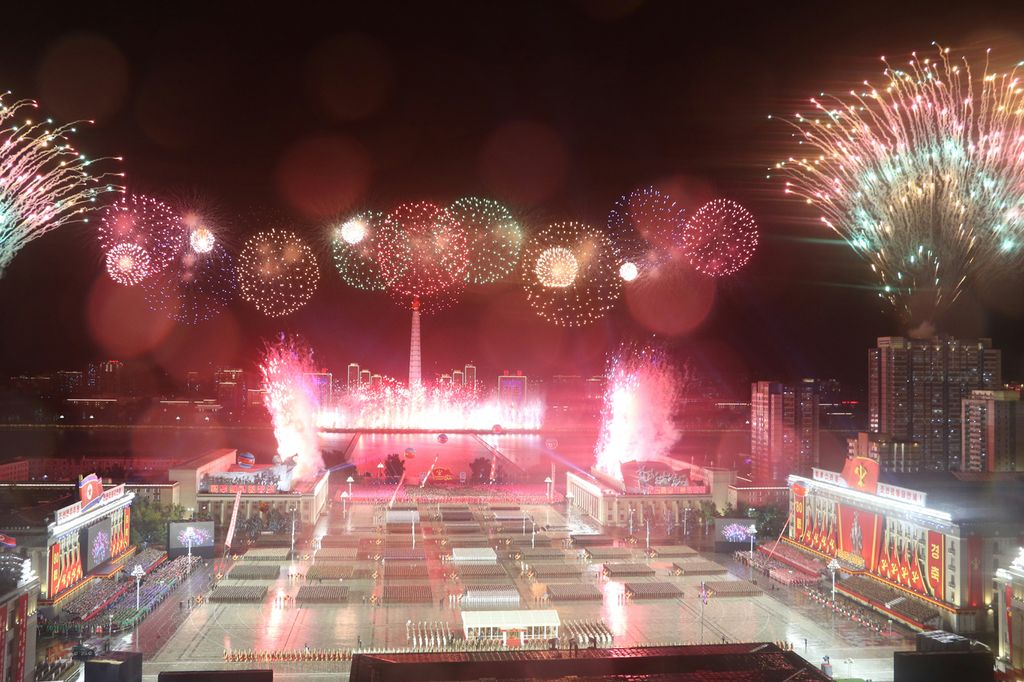 Miltary Parade Marks 80th Founding Anniversary of WPK - Image 15