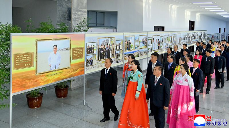 Photo exhibition on Wonsan Kalma Coastal Tourist Area opens - Image 3