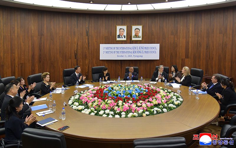 Eleventh Meeting of International Kim Il Sung Prize Council and Second Meeting of International Kim Jong Il Prize Council held - Image 7