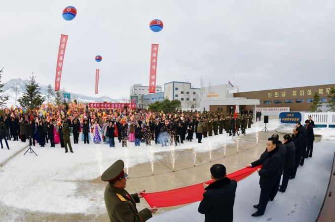 Regional-Industry Factories Inaugurated in Orang County of DPRK