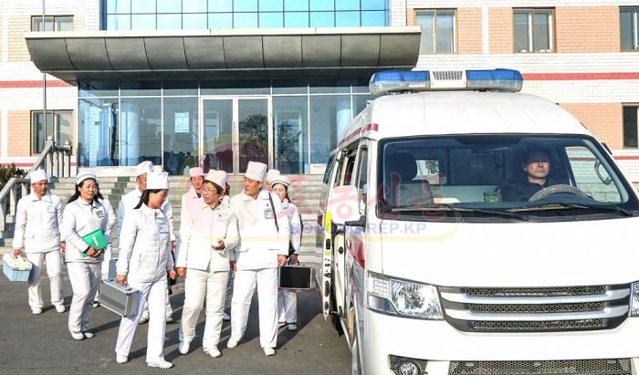 Brisk Activities of Field Medical Teams