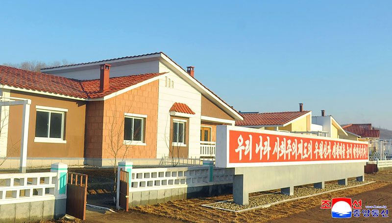 New houses built in Nampho Municipality and Jagang Province - Image 4