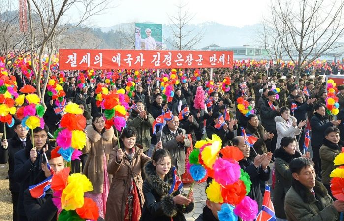 People of Jangphung County, Kaesong Municipality of DPRK Celebrate Inauguration of Regional-Industry Factories