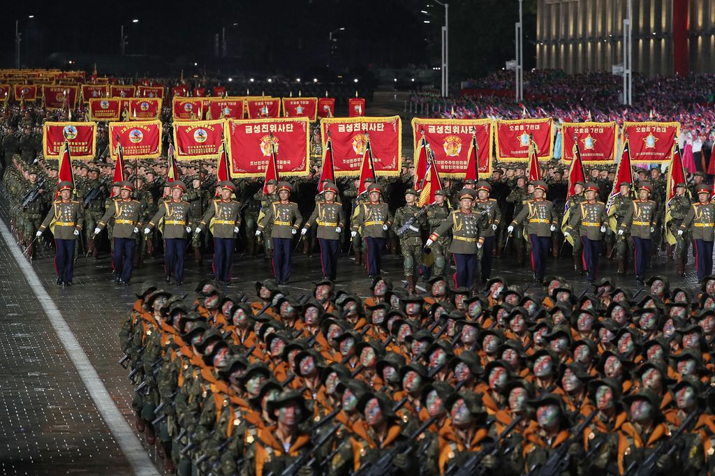 Miltary Parade Marks 80th Founding Anniversary of WPK - Image 25