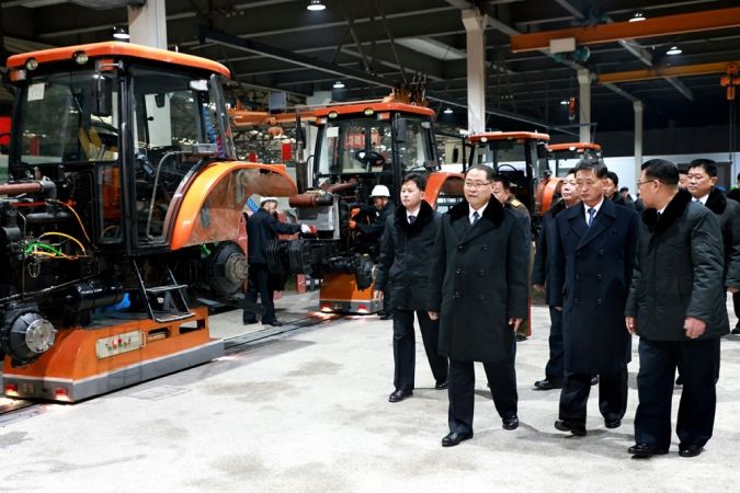 Kumsong Tractor Factory Updated in DPRK - Image 3