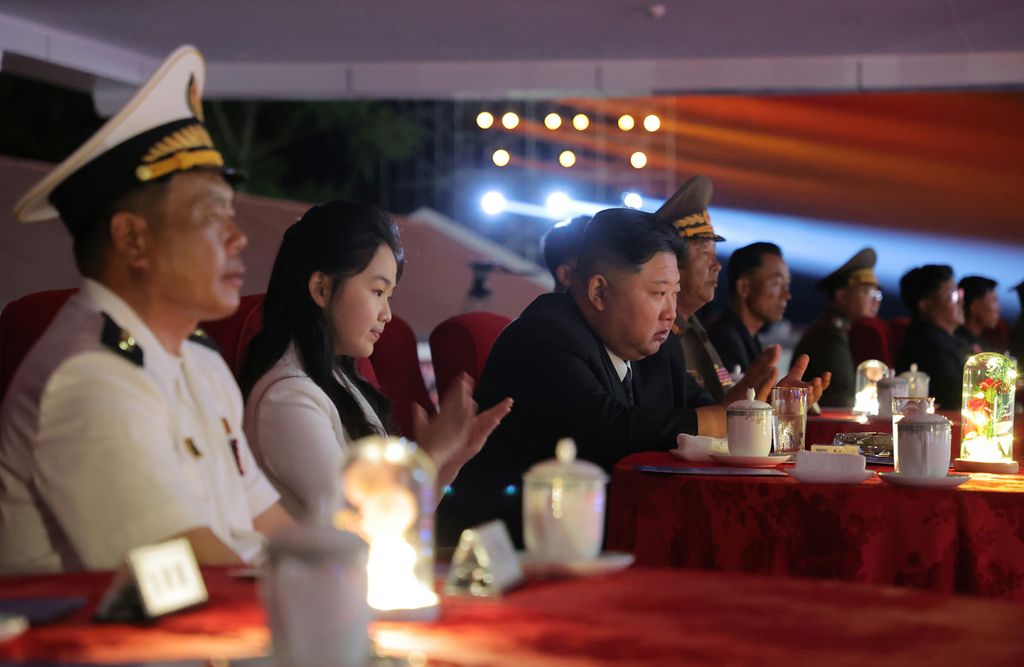 Vigorous Advance and Development of Revolution in Warship-building Industry and Modernization of Naval Forces in New Era Ceremony of Launching Destroyer of KPA Navy Takes Place with Splendour - Image 50