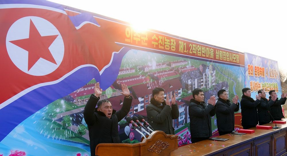 New Houses Built at Farms in North Phyongan Province - Image 9