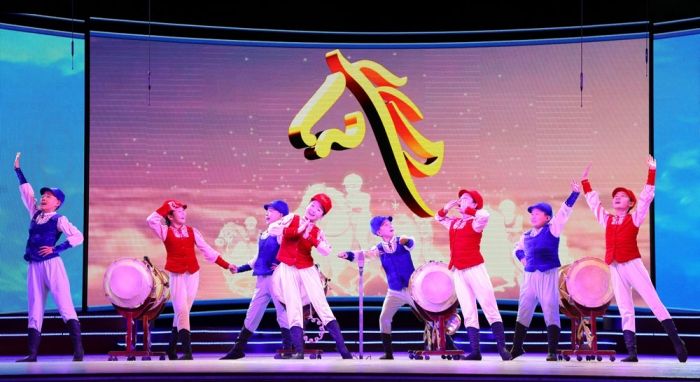 New Year Performance Given by Schoolchildren - Image 8