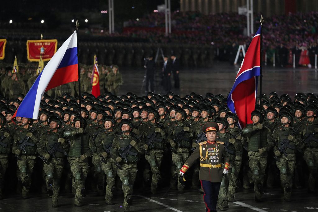 Miltary Parade Marks 80th Founding Anniversary of WPK - Image 24