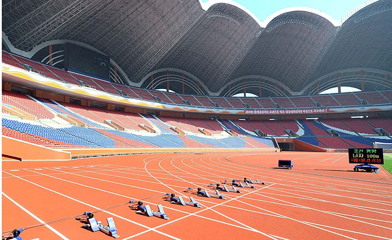 May Day Stadium monumental structure in Pyongyang - Image 5