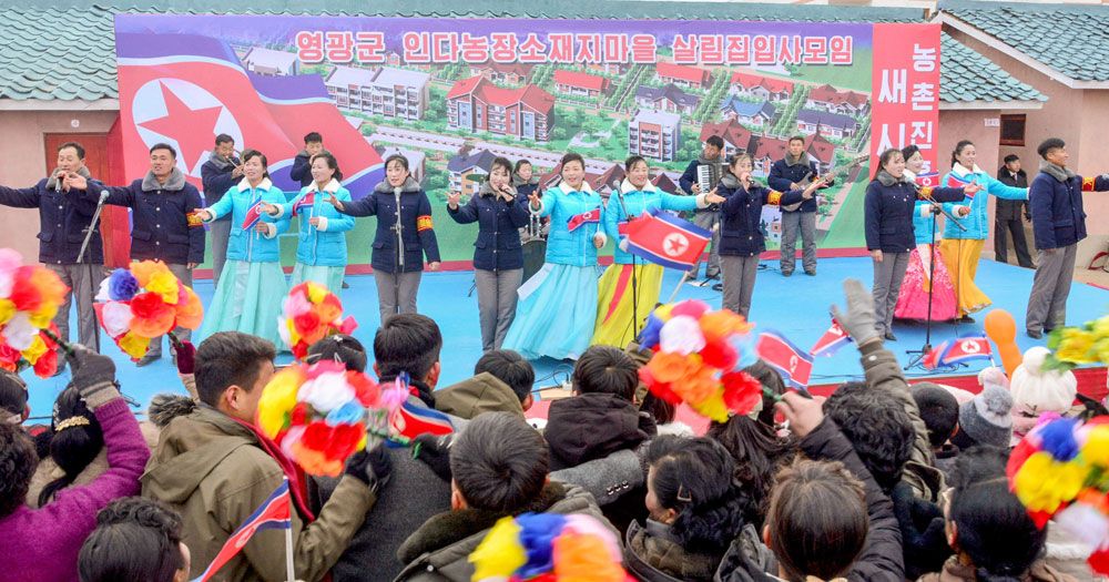 New Houses Built at Farms in South Hamgyong Province - Image 7