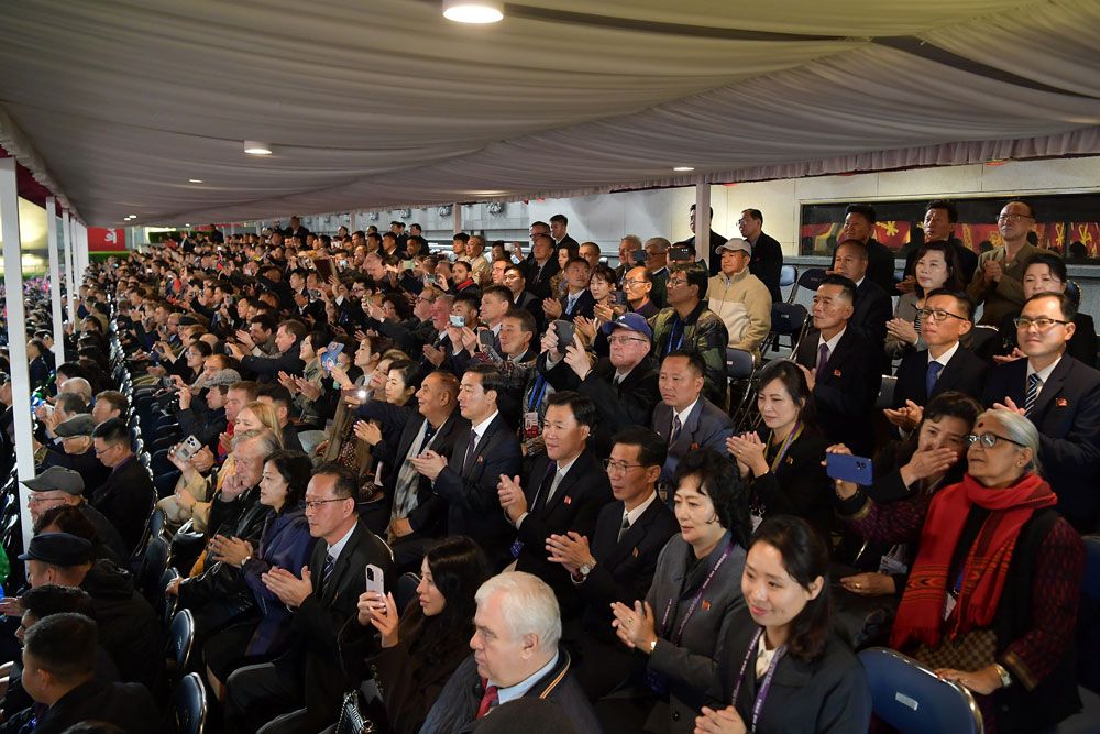 Public Procession and Torchlight Gala Take Place in DPRK - Image 19