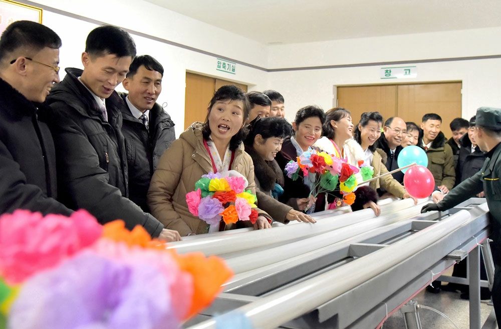 Regional-industry Factories Inaugurated in Pukchang County of DPRK - Image 19