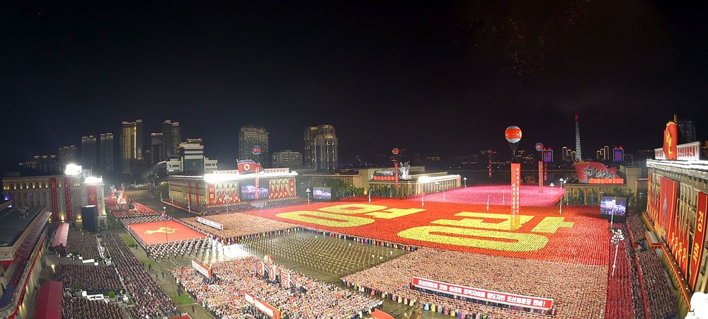 Public Procession and Torchlight Gala Take Place in DPRK - Image 8