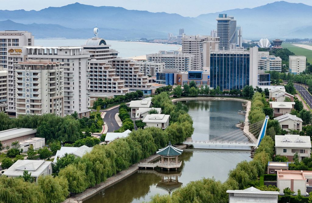 Tourist Attraction on East Coast–New Scenic Beauty of Socialist Cultural Efflorescence Inaugural Ceremony of Wonsan Kalma Coastal Tourist Area Held with Splendour - Image 55