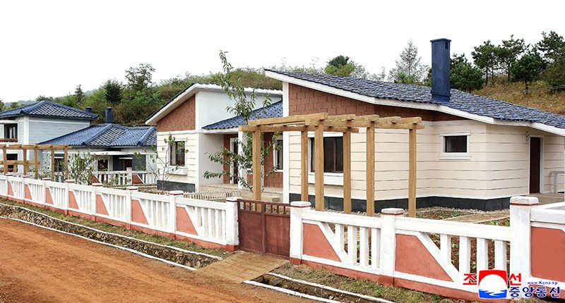 New houses built again in Kwaksan County this year after last year - Image 4