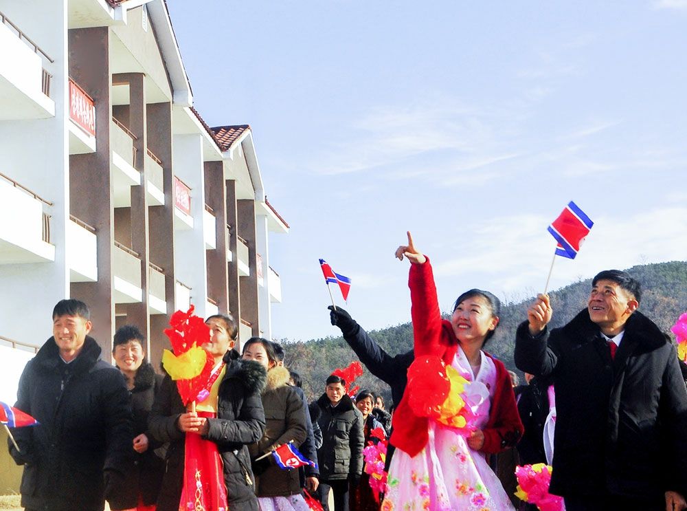 House-moving Ceremonies Held in South Hwanghae Province of DPRK - Image 10