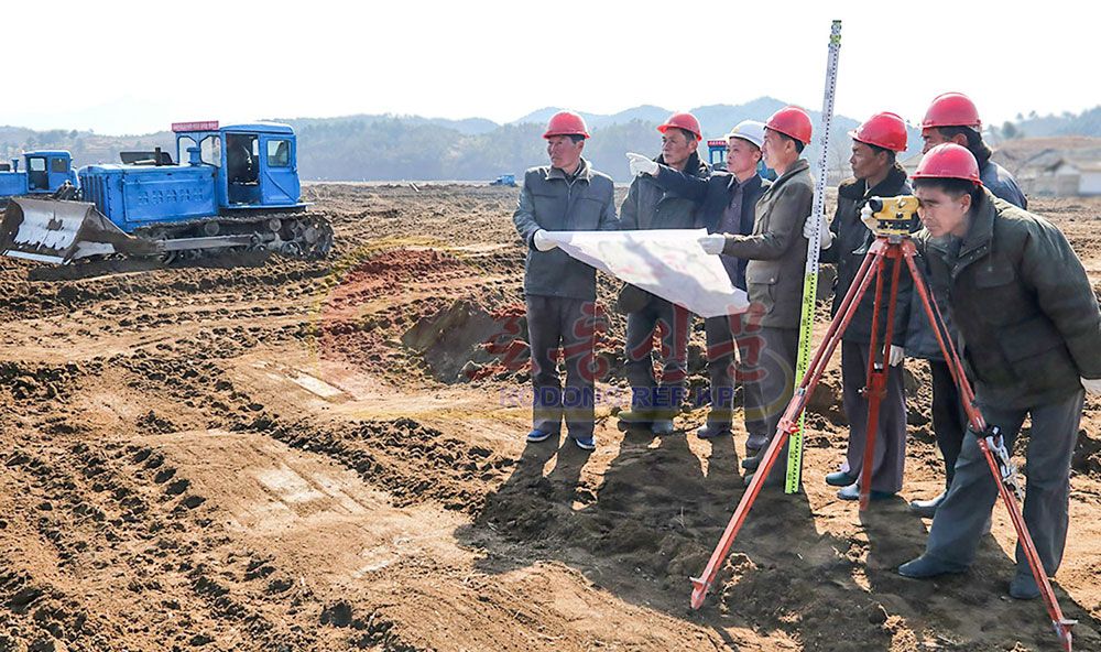 Land Realignment Project Propelled in DPRK