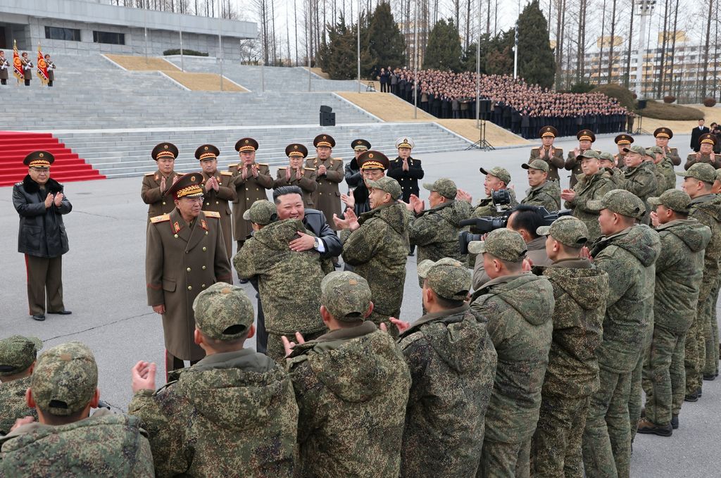 Ceremony of Welcoming Return of KPA Unit of Engineers Held with Splendor - Image 15