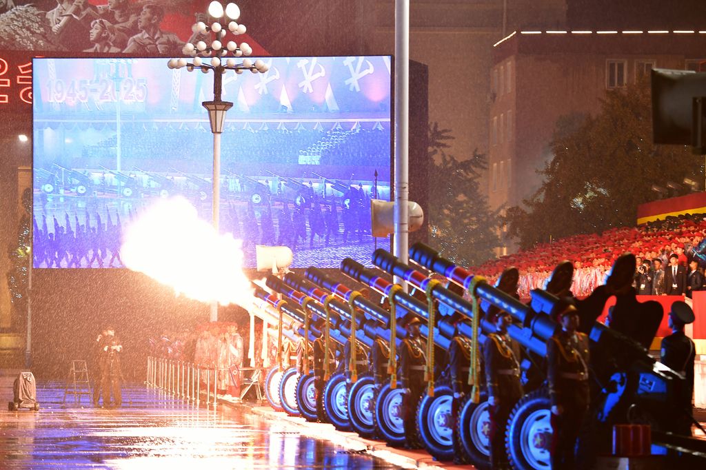 Miltary Parade Marks 80th Founding Anniversary of WPK - Image 17