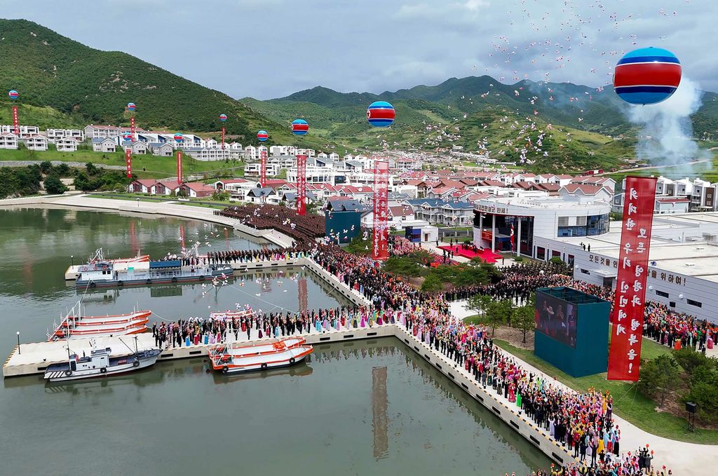 Another Spectacular Fairyland on East Coast in New Era of Regional RejuvenationInaugural Ceremony of Ragwon County Offshore Farm Takes Place with Splendor - Image 3