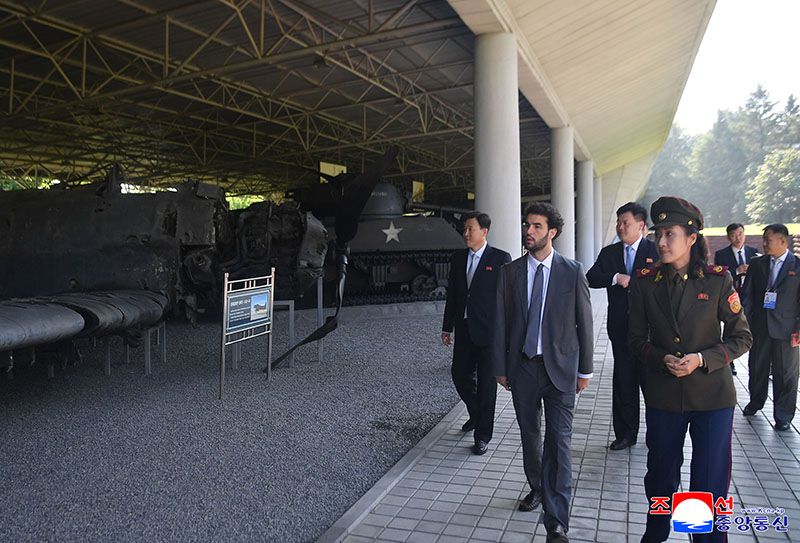 President of World Federation of Democratic Youth tours Pyongyang - Image 2