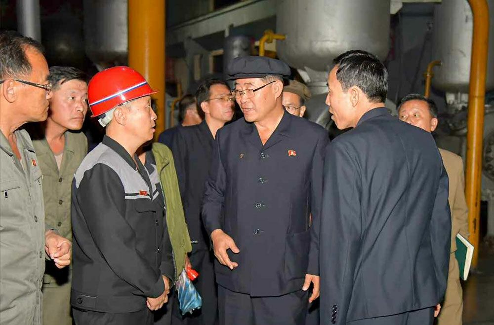 Premier Pak Thae Song Inspects Various Sectors in North and South Phyongan Provinces