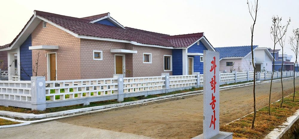 Moving into New Houses and Year-end Account Settlement and Income Distribution in Yokgudo Farm in DPRK - Image 4