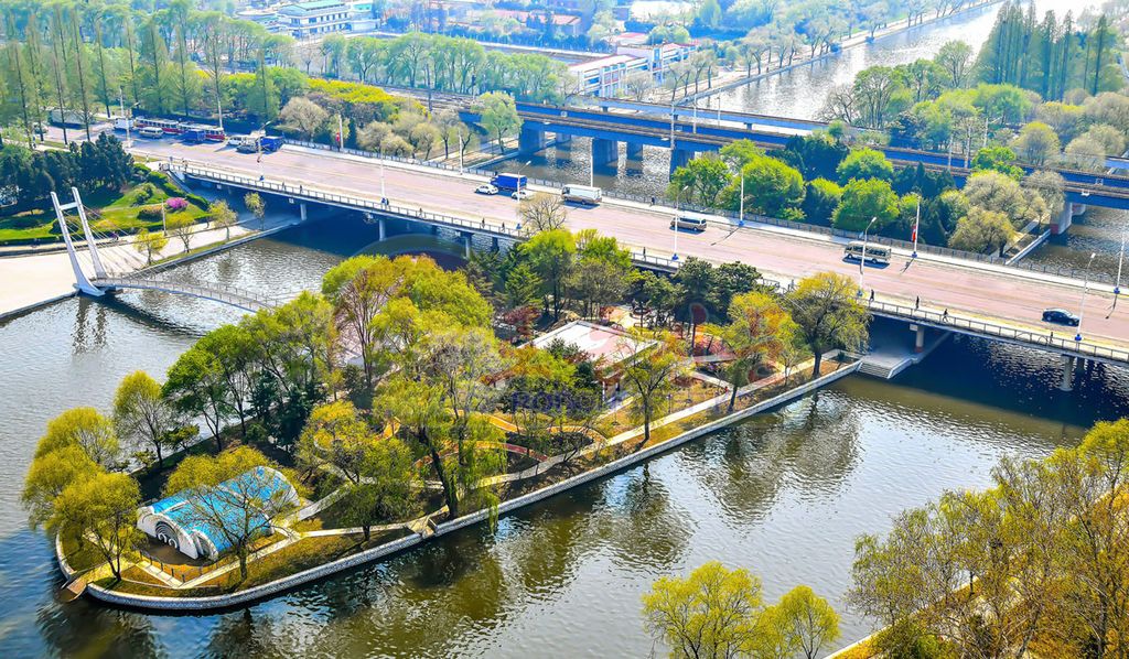 Conspicuous Scenery of Pothong River