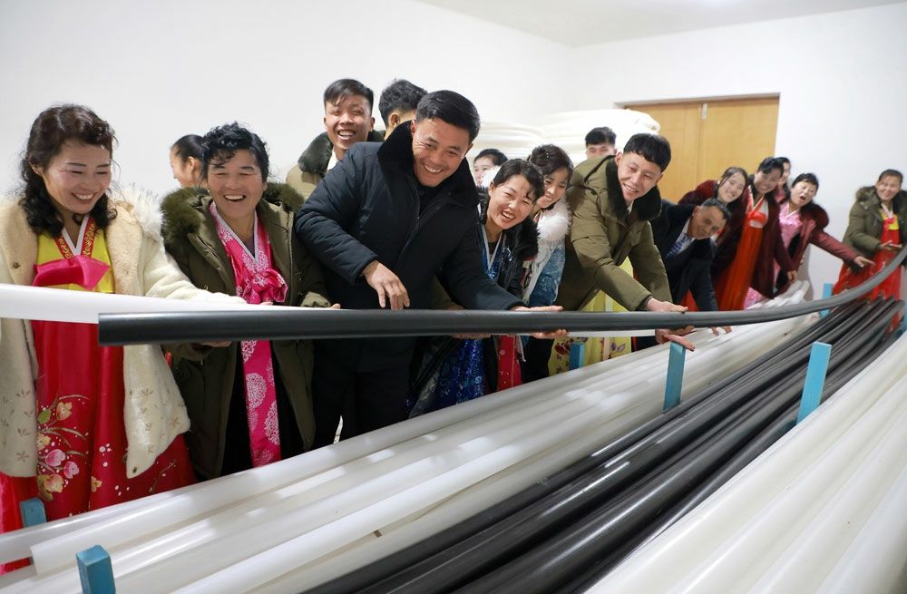 Regional-industry Factories Inaugurated in Cholwon County of DPRK - Image 20
