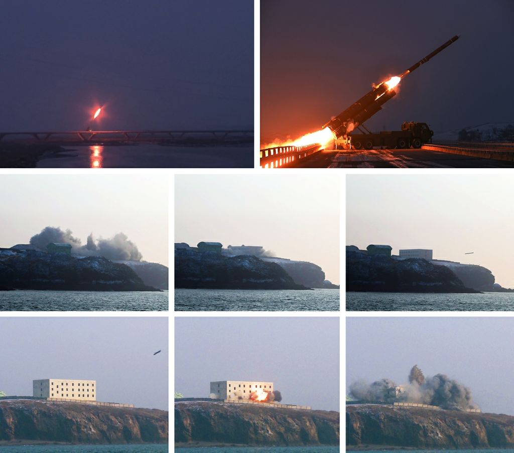 Respected Comrade Kim Jong Un Oversees Long-range Strategic Cruise Missile Launching Drill