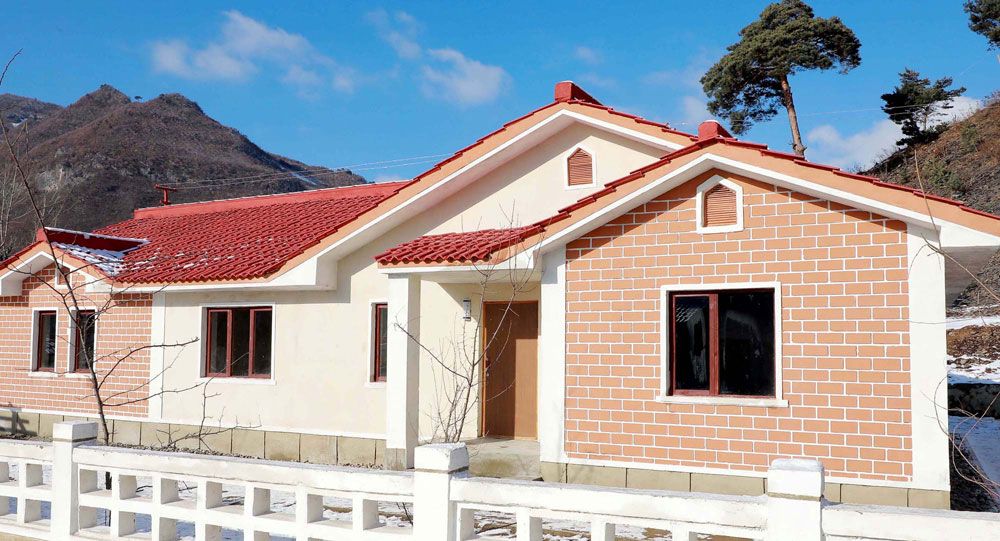 New Houses Built in Jagang Province of DPRK - Image 12