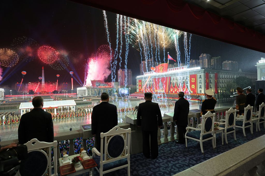 Miltary Parade Marks 80th Founding Anniversary of WPK - Image 13