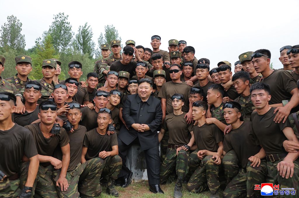 RespectedComrade Kim Jong Un visits special operations training base under General Staff of KPA and learns about training of soldiers - Image 5