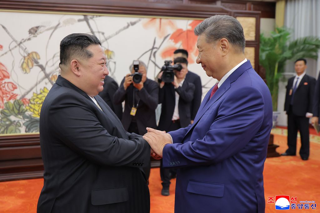 RespectedComrade Kim Jong Un has talks withComradeXi Jinping - Image 8