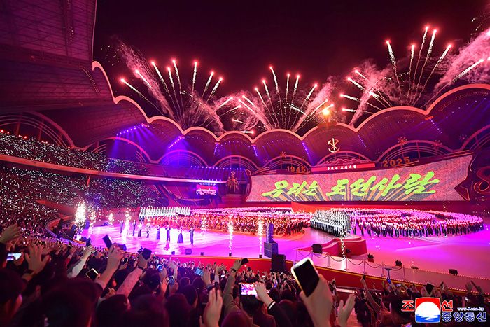 Grand mass gymnastics and artistic performance for celebrating WPK founding anniversary continues - Image 3