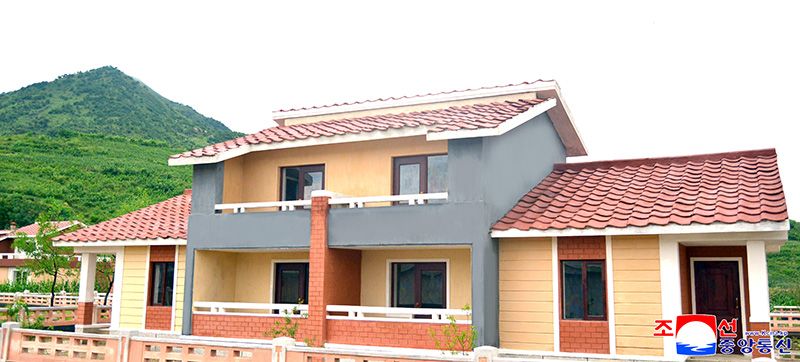 Farmers in Kangwon Province of DPRK Move into New Houses - Image 2