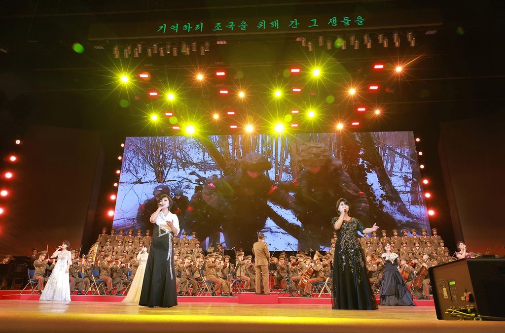 Artistic Performance Given in Honour of Commanding Officers and Combatants of Overseas Military Operations Units of KPA - Image 5