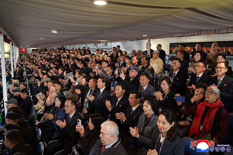 Public and torchlight processions climax celebrations of 80th founding anniversary of WPK - Image 29