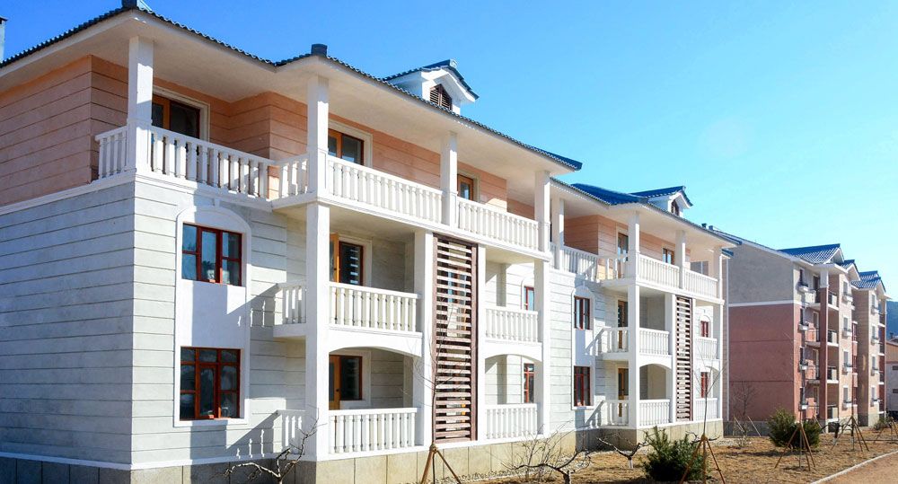 New Houses Built at Farms in South Hamgyong Province - Image 11