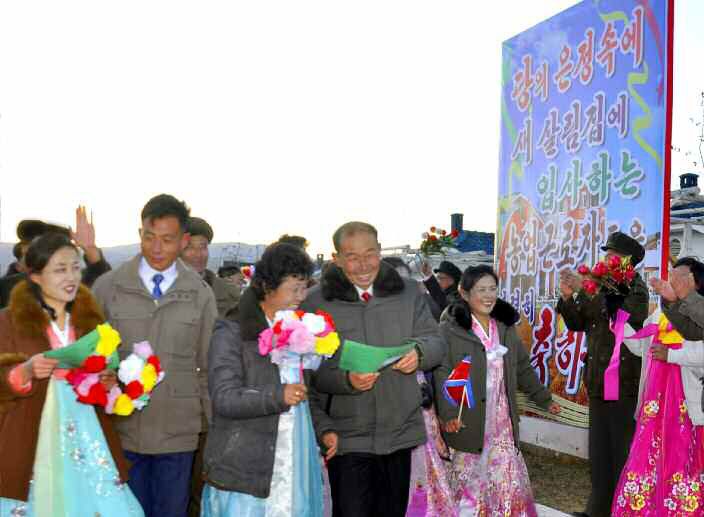 New Houses Built in Ryanggang Province of DPRK
