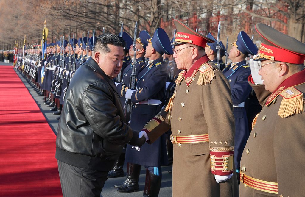 Respected Comrade Kim Jong Un Pays Congratulatory Visit to Ministry of National Defence on Day of KPA Founding - Image 2
