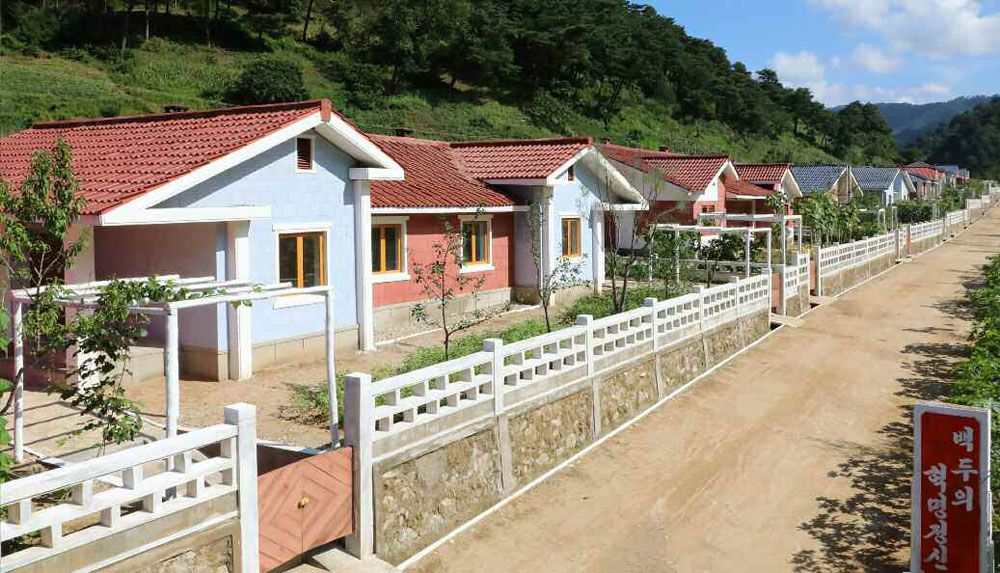 New Houses Built in Usi County of Jagang Province - Image 2