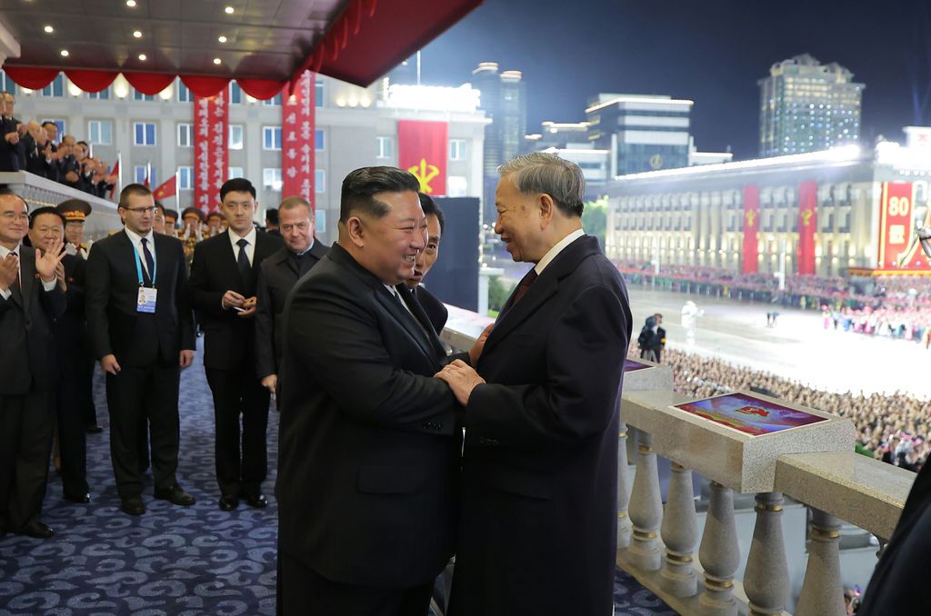 Miltary Parade Marks 80th Founding Anniversary of WPK - Image 76