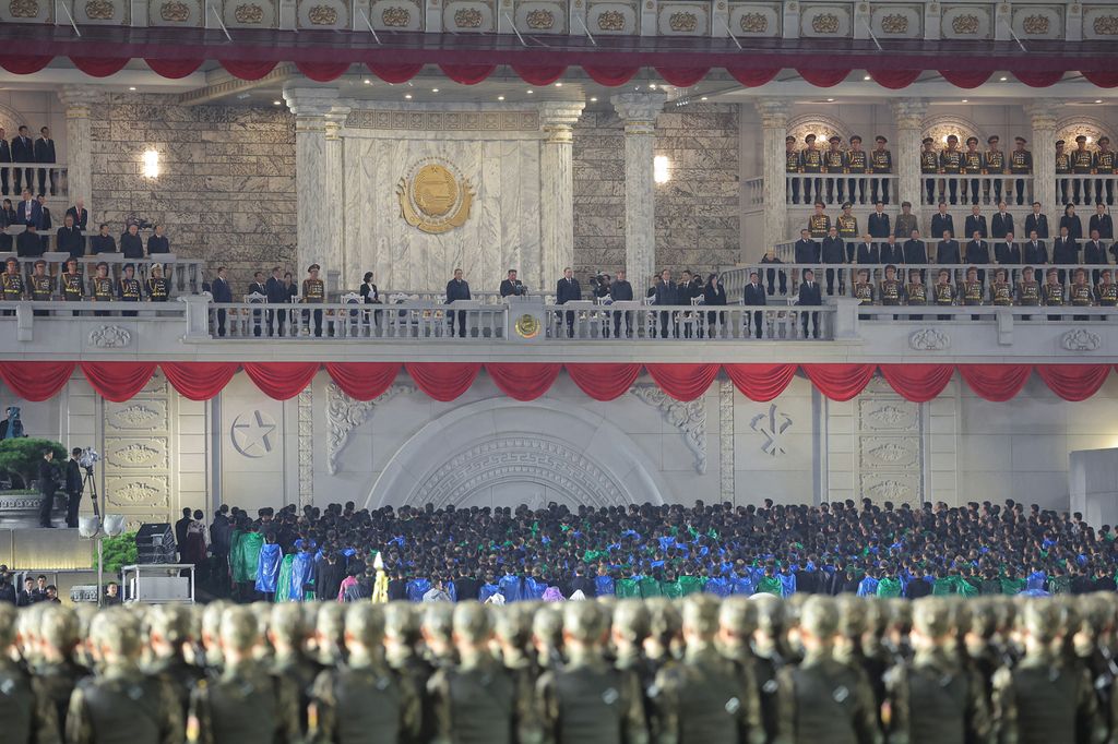 Miltary Parade Marks 80th Founding Anniversary of WPK - Image 16