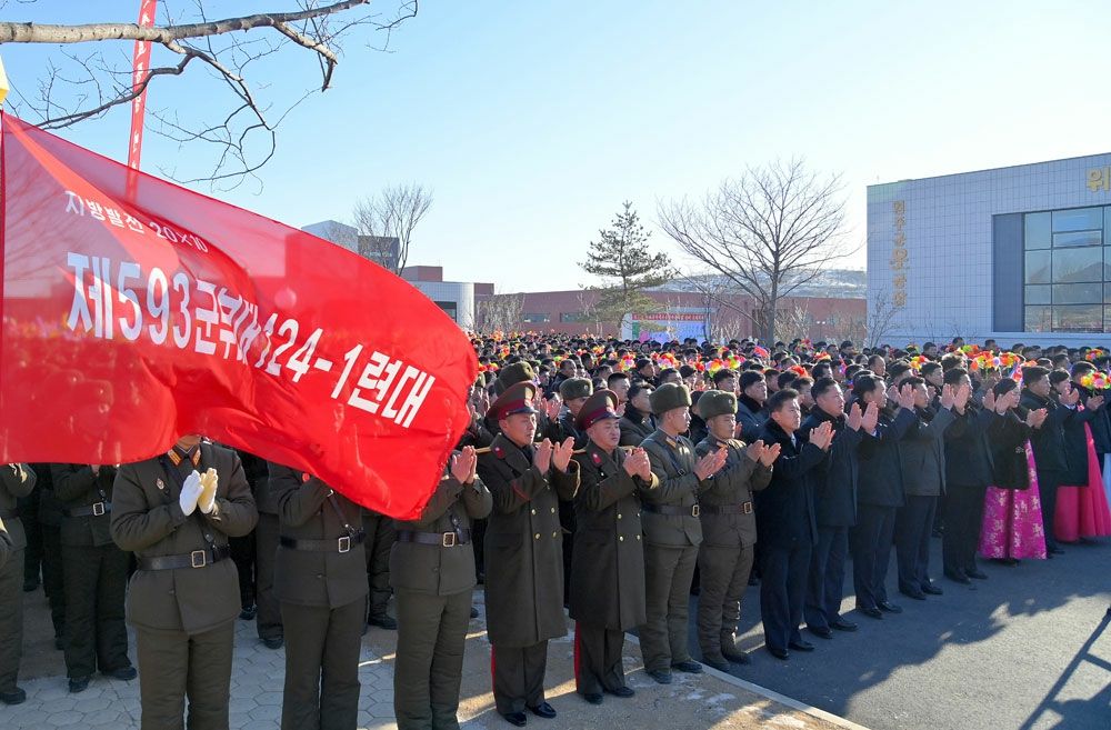 Inauguration Ceremony of Regional-Industry Factories Held in Yomju County