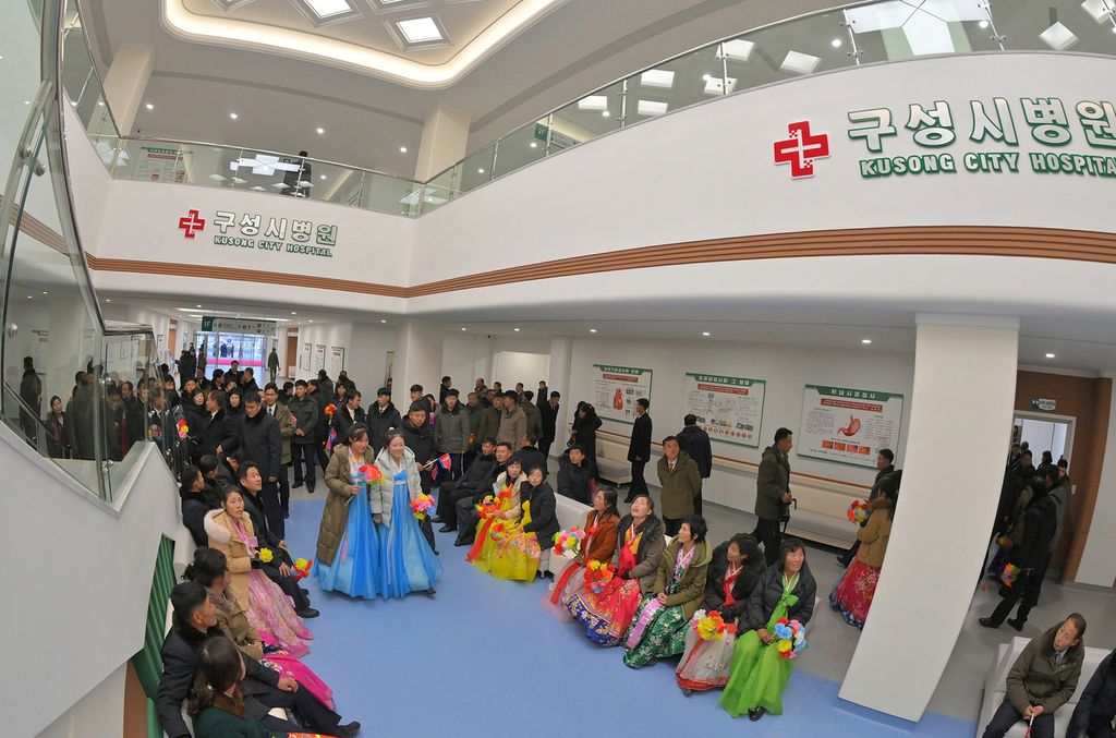 Inaugural Ceremony of Kusong City Hospital Held with Splendor - Image 17
